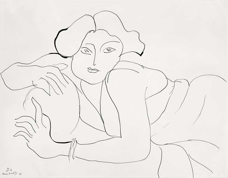 Amura,AmuraWorld,AmuraYachts, <em>Femme couchée</em>, Henri Matisse.