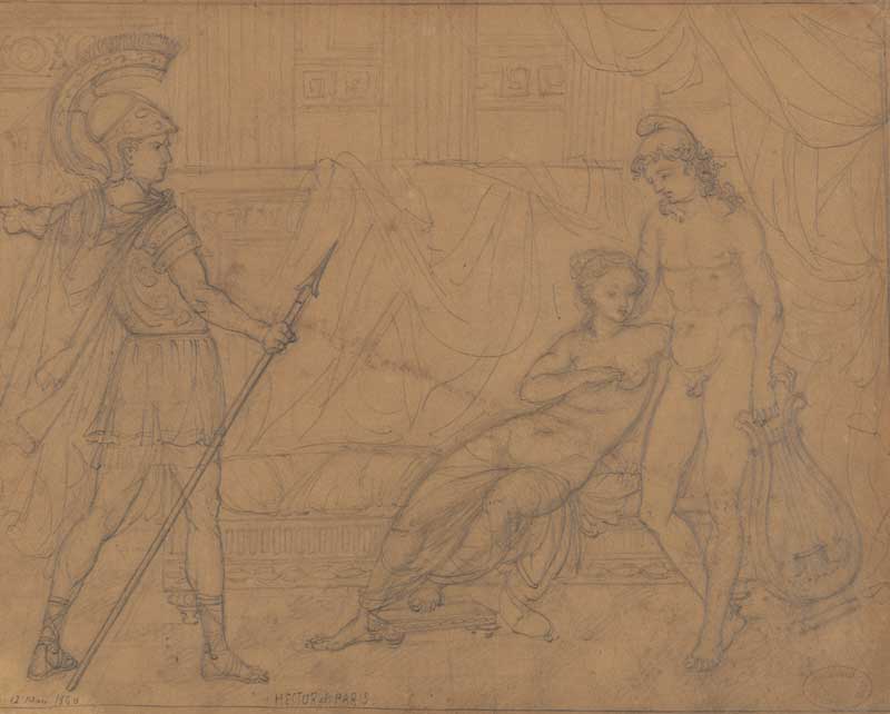 Amura,AmuraWorld,AmuraYachts, <em><i>Héctor y París, (</i></em>1860).