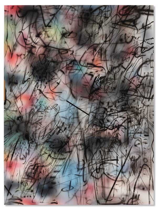 Amura,AmuraWorld,AmuraYachts, Julie Mehretu (n. 1970), <em><i>Mumbaphilia (JE)</i></em>, 2018. Vendido por 5’858,000 USD.