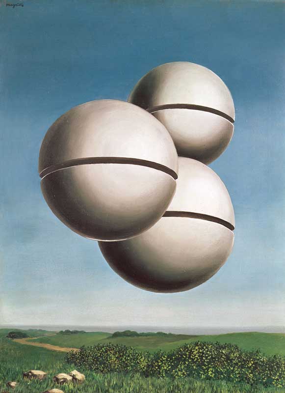 Amura,AmuraWorld,AmuraYachts, René Magritte, <em><i>La box des airs</i></em>, 1931. Óleo sobre lienzo. 72.7 x 54.2 cm.