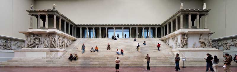 Altar of Zeus in Pergamon (currently under renovation)
