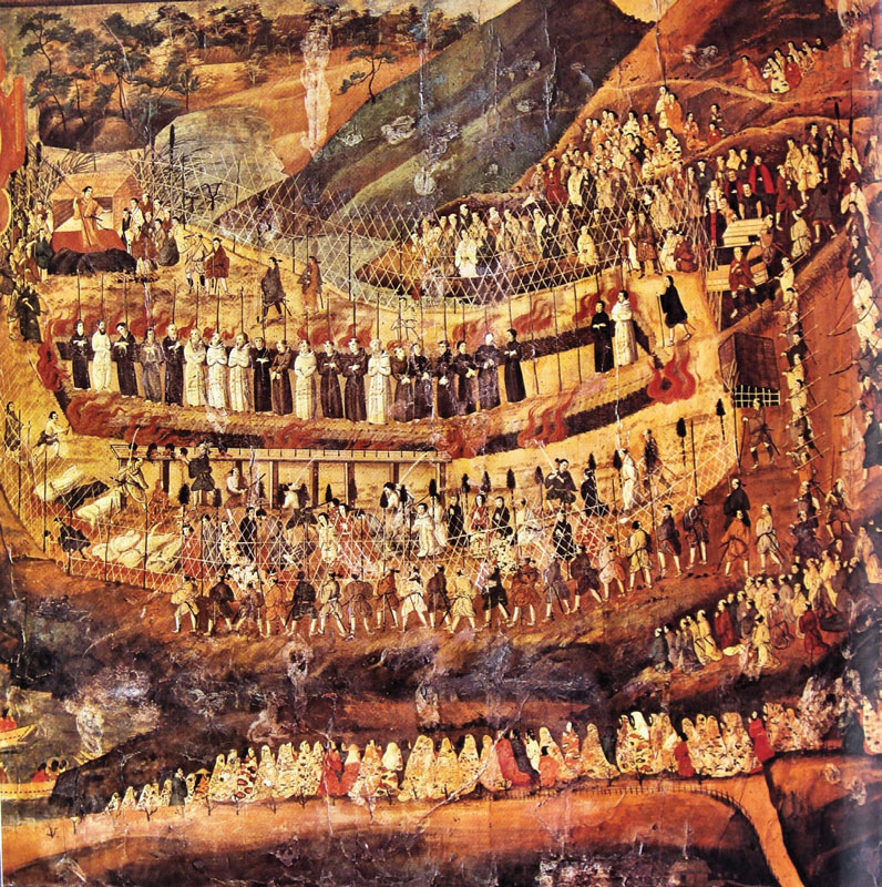 
Illustration that refers the construction of Intramuros.