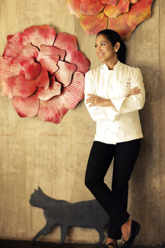 Margarita Forés, chef top of Philippines. 
