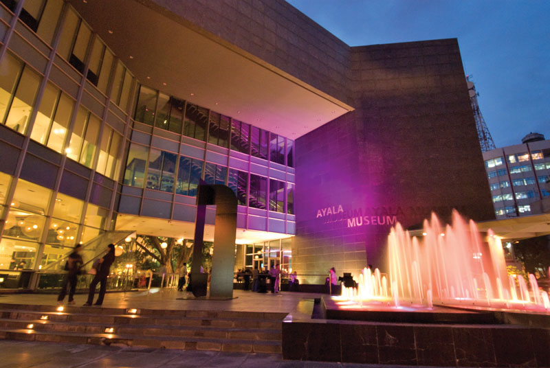 Ayala Museum in Mayaki, Manila, Philippines. 
