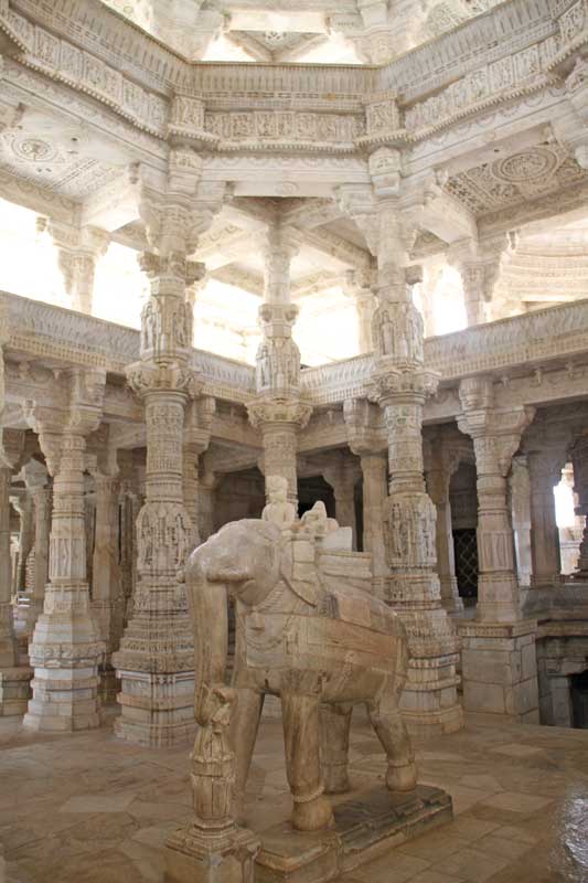 A number of exquisite details, each different, star these temples in Udaipur.
