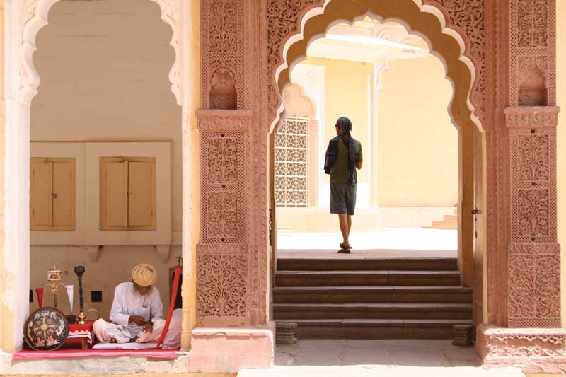 Forts are the most recurrent construction in Jodhpur.
