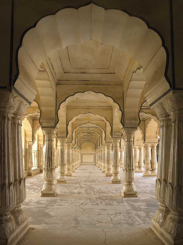Sattais Katcheri in the Amber Fort.
