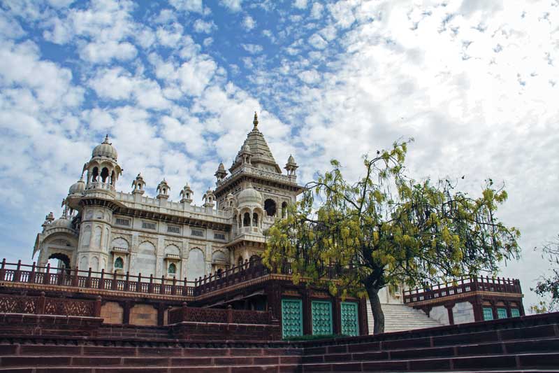 Birla Mandir, a Hindu temple in Jaipur, Rajasthan, India.
