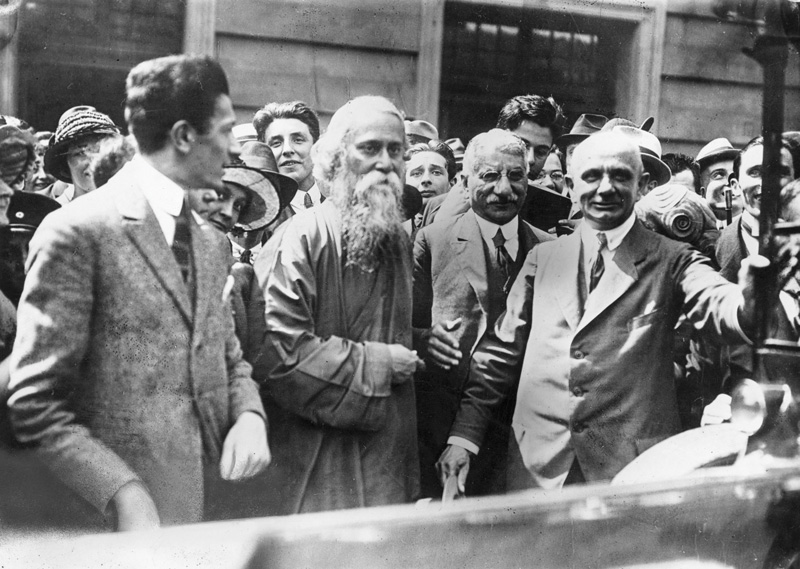 Las obras de Tagore influyeron a todo tipo de intelectuales y artistas de su época.
