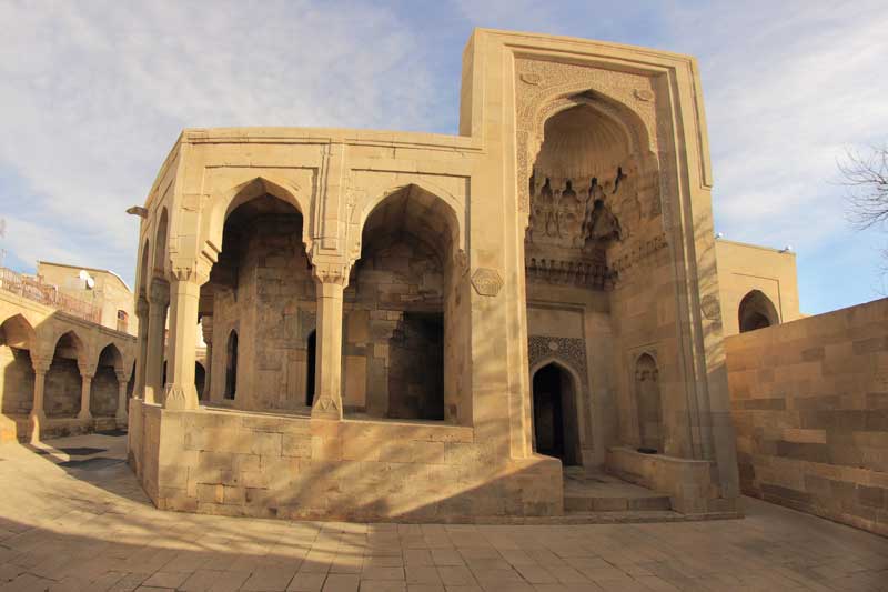 Ciudad vieja de la ciudad de Baku en Azerbaijan.

