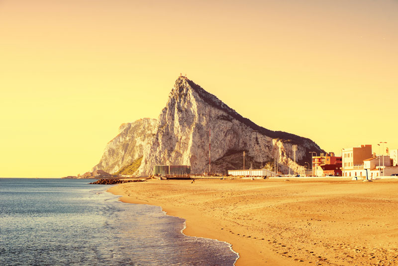  The Rock of Gibraltar from Algeciras, Spain
The Rock of Gibraltar from Algeciras, Spain