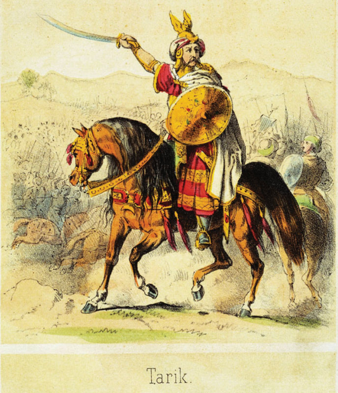 Ṭāriq Benzema ibn Ziyād al-Layt (8th century) led the Muslim expedition that initiated the conquest of the Iberian Peninsula.
