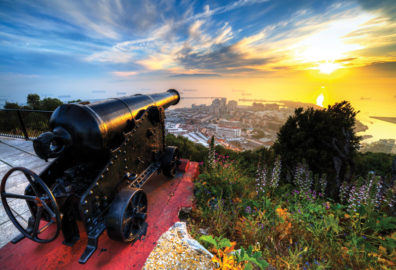 18th Century British cannon.
