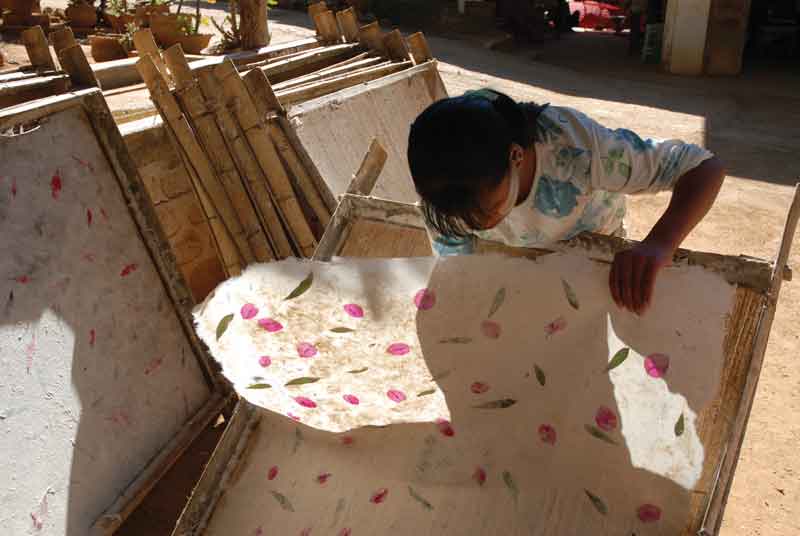 Artes y oficios
tradicionales de Bután
