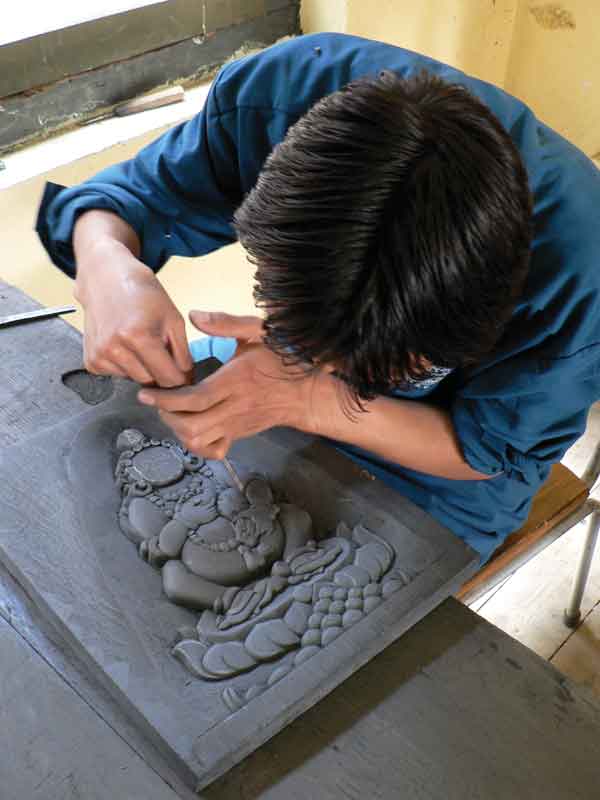 Artes y oficios
tradicionales de Bután