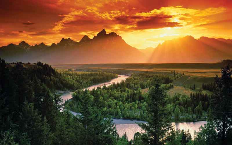 El parque nacional ofrece una oportunidad increíble para estar en contacto con la naturaleza y la vida silvestre.