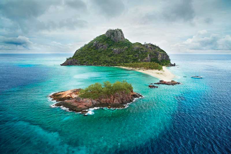 La deshabitada Isla Monuriki fue el escenario perfecto para la película Náufrago (2000). 
