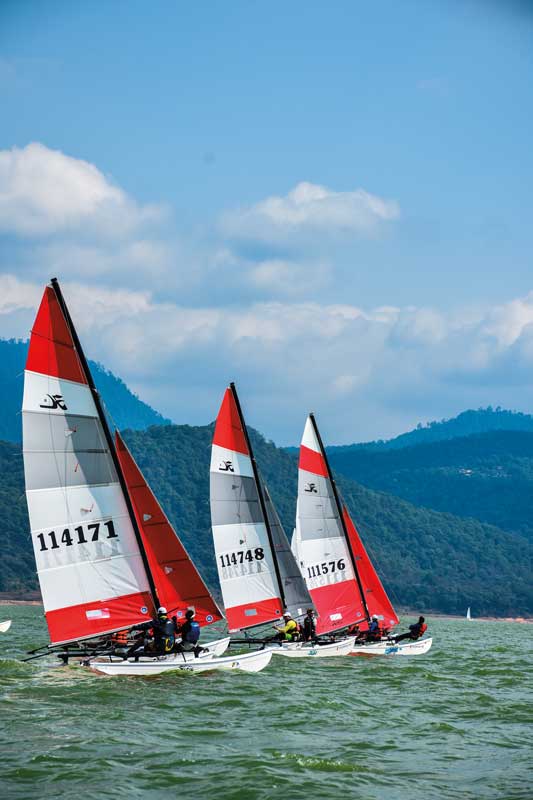 The venues were the Nautical Club San Gaspar del Lago and the Club Náutico Avandaro, in Valle de Bravo, Mexico.
