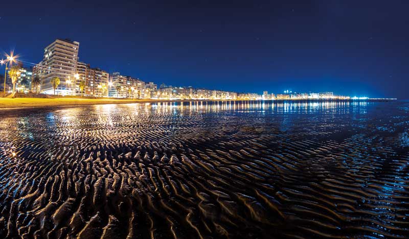 Amura,Pocitos is one of the neighborhoods preferred by tourists and residents of Montevideo.
