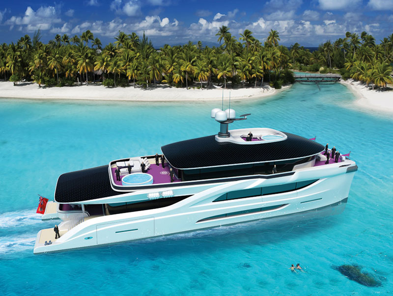 Amura,The Nedship 42m Solar Dream Catamaran was the result of a collaboration between Nedship and Dennis Ingemansson.
 