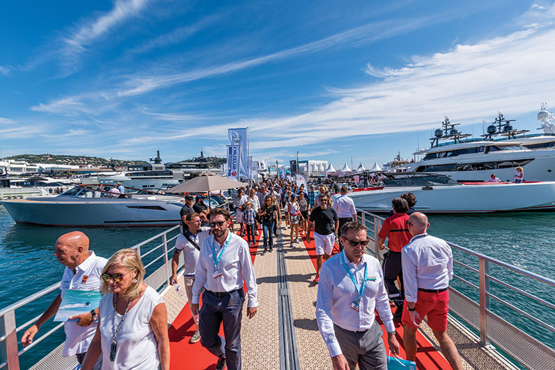 Amura,Stakeholders, buyers, major shipyards and specialists meet at both events 
each year.