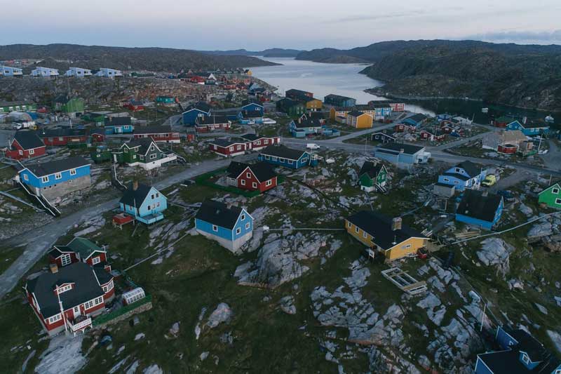 Amura,AmuraWorld,AmuraYachts,Groenlandia, La arquitectura en este país es colorida y está basada en la tradición nórdica.